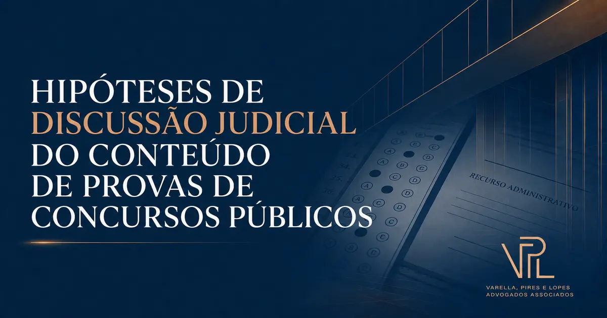 Posso anular a questão de um concurso público na justiça?